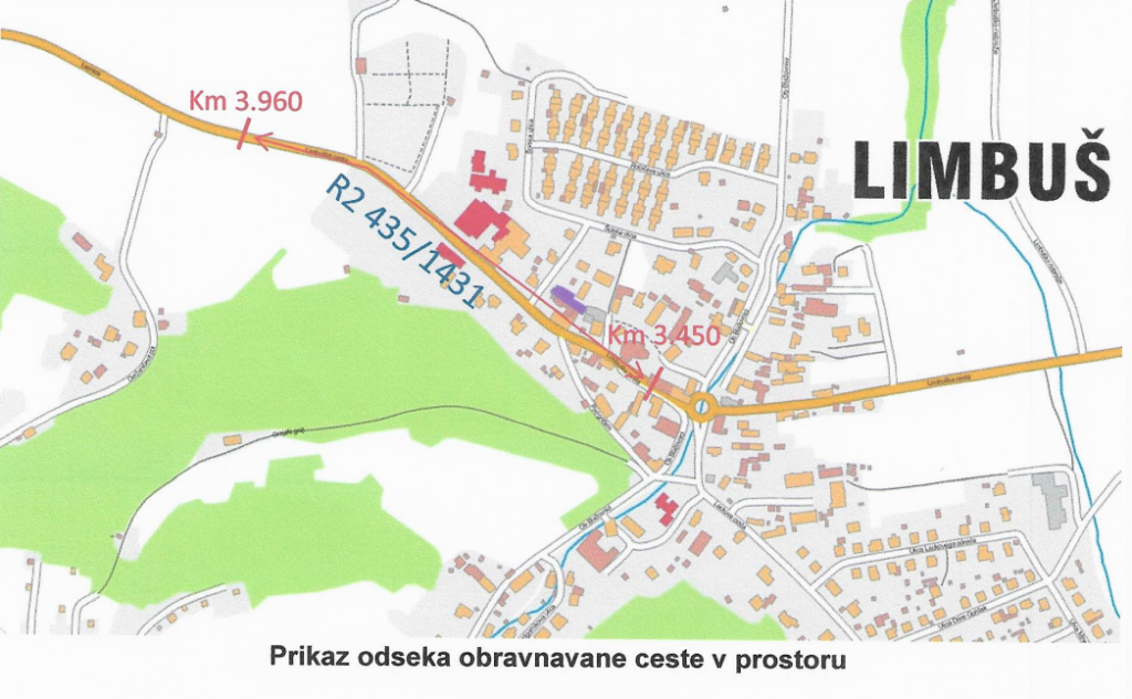 Pomembno obvestilo: Delna zapora državne ceste R2 435/1431 Maribor-Ruše (od km 3.450 do km 3.960)
