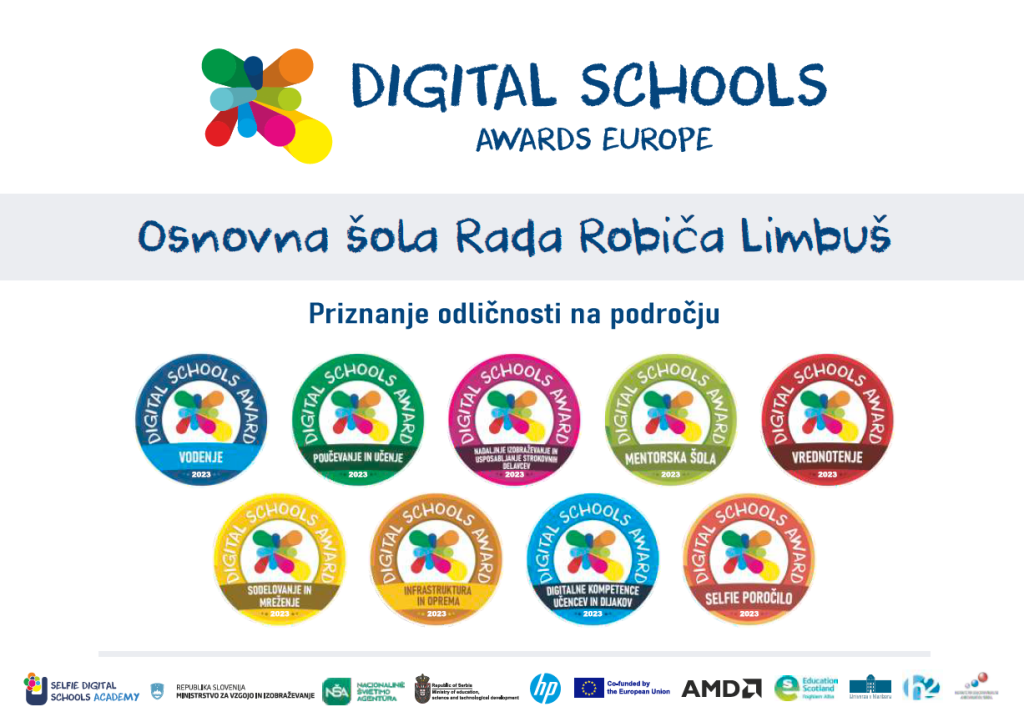 Prejeli status evropska “digitalna šola”
